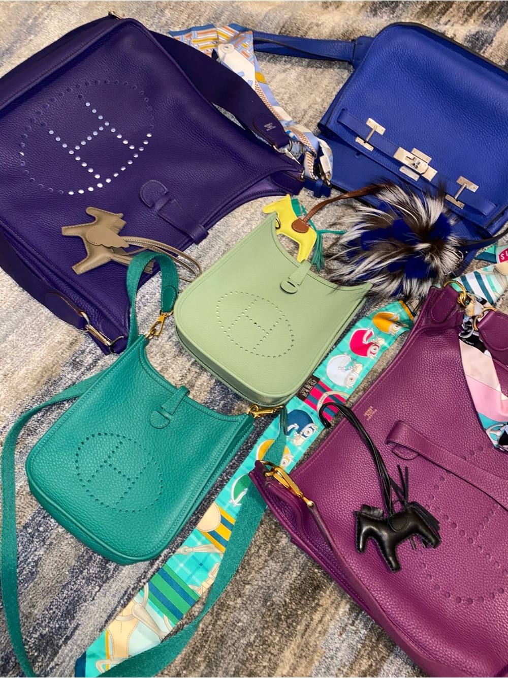 Hermes Evelyne bags